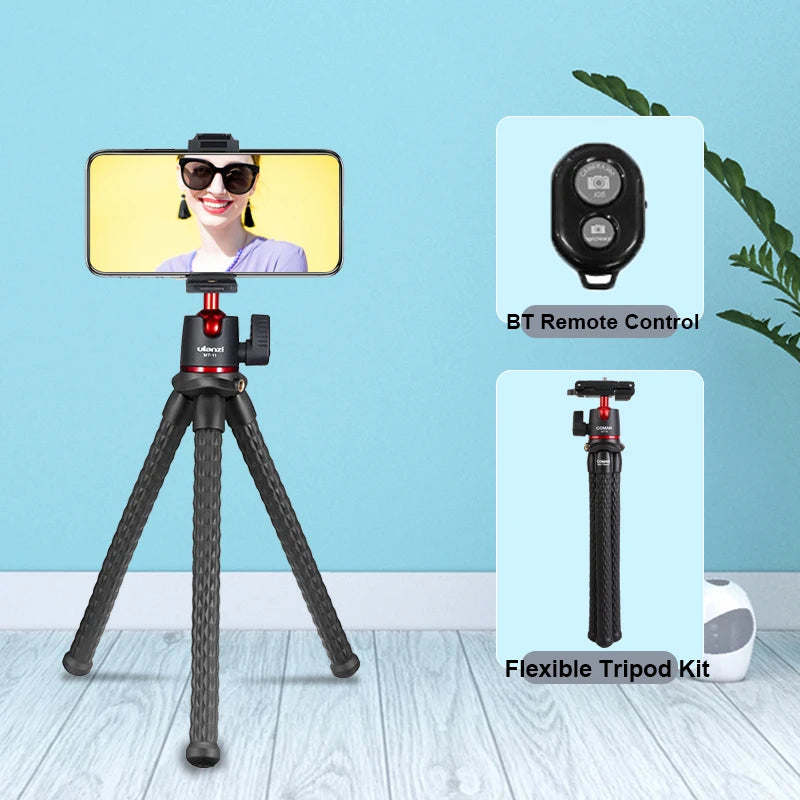 Ulanzi MT-11 Flexible Tripod & Remote Control for Phones & Cameras