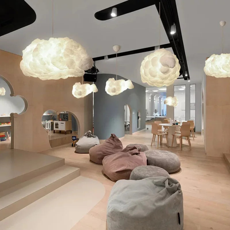 Creative Cloud Pendant Chandelier - Modern Home Decor Light
