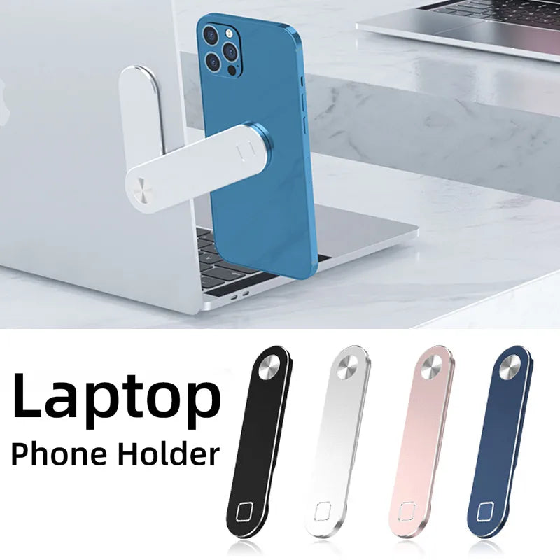 Magnetic Laptop Screen Support Stand - Adjustable & Portable Bracket