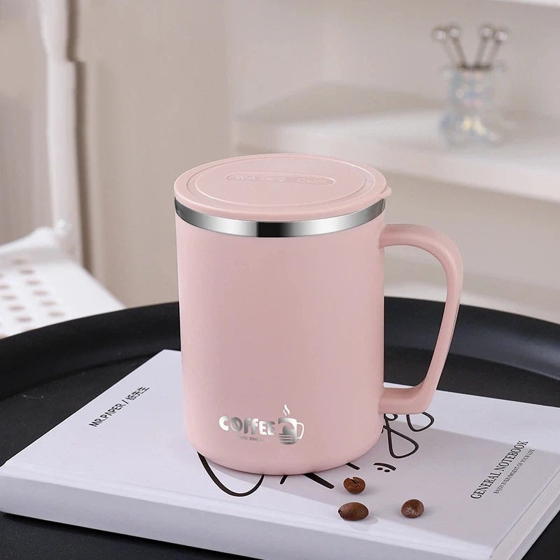 480ml Double Wall Insulated Stainless Steel Coffee Mug