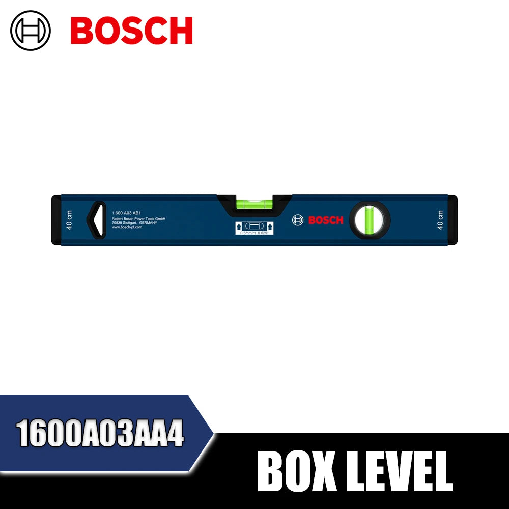 Bosch Box Level - Durable & Accurate Measuring Tool for Professionals