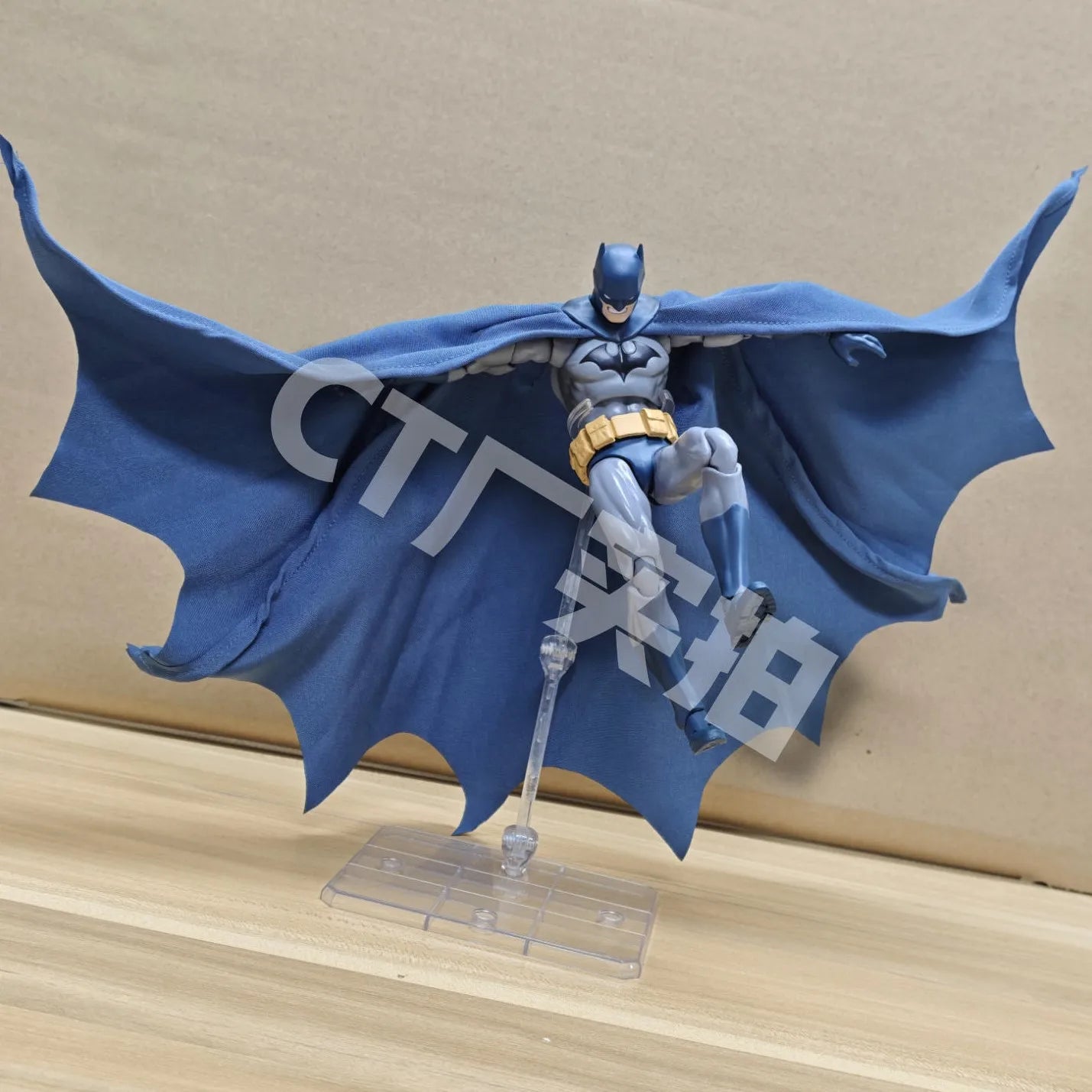 Mafex 105 Blue Batman Figure - Premium Justice League Collectible