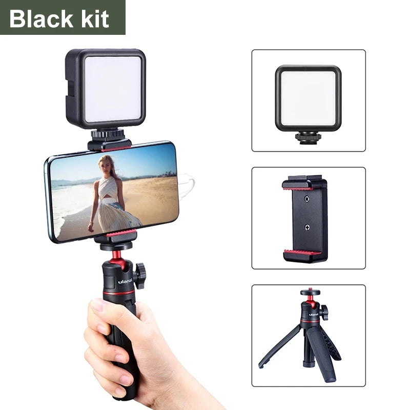 Ulanzi MT-08 Mini Tripod: Lightweight, Foldable DSLR & Smartphone Stand