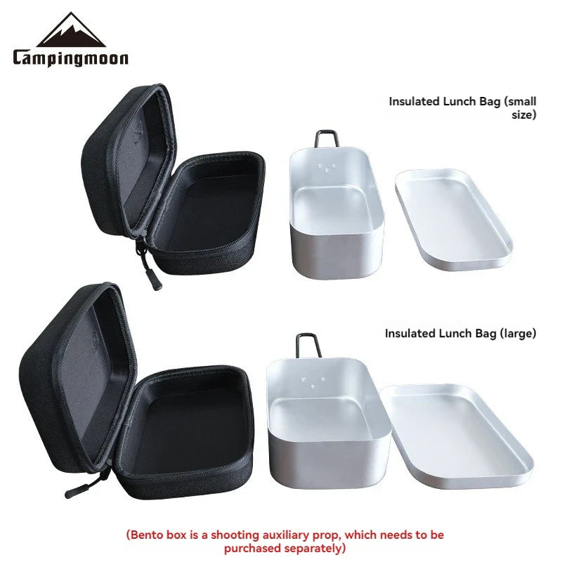 CAMPINGMOON Insulated Bento Bag - Stylish Picnic & Meal Prep Companion