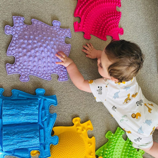 Tots Sensory Playmat Set 2 PASTEL