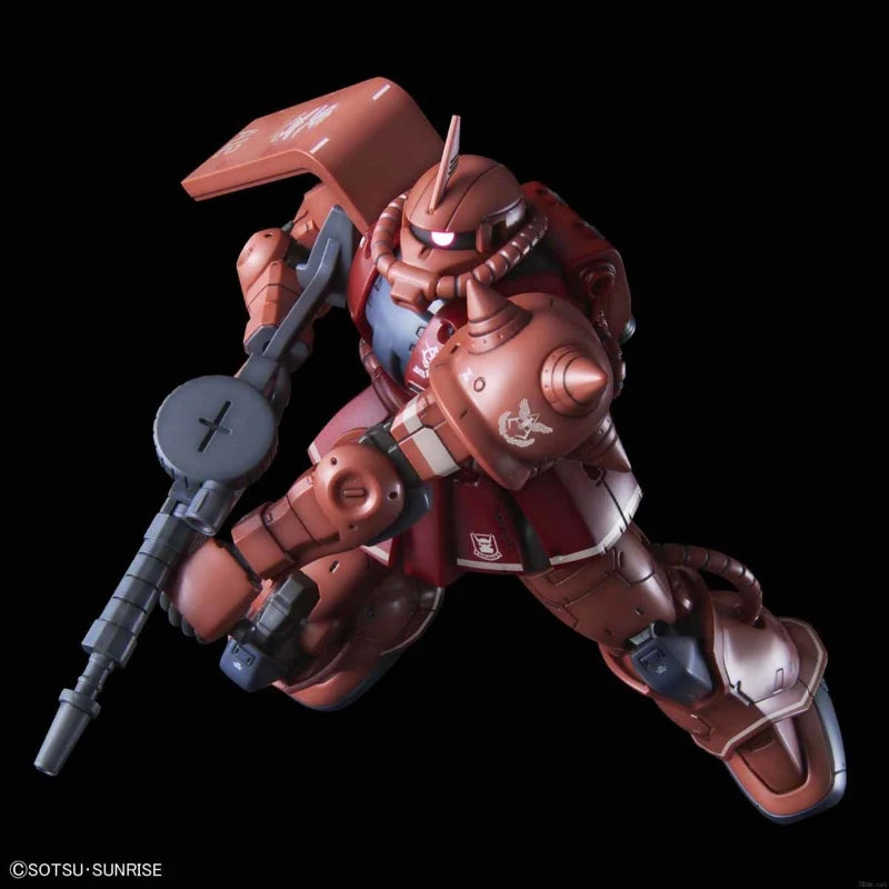 Bandai HG Zaku II Red Comet Ver - Gundam Model Kit for Collectors