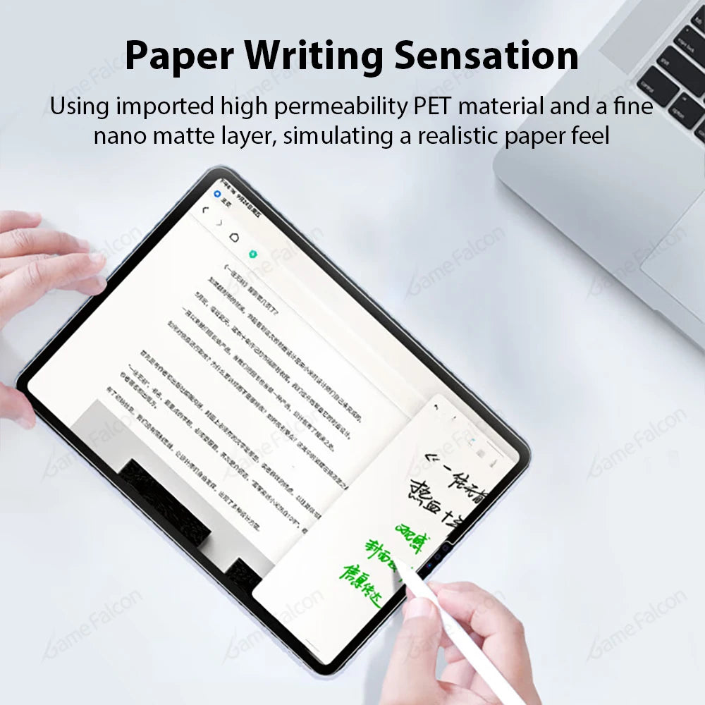 Matte Screen Protector for iPad Air & Pro - Scratch-Resistant & Anti-Glare