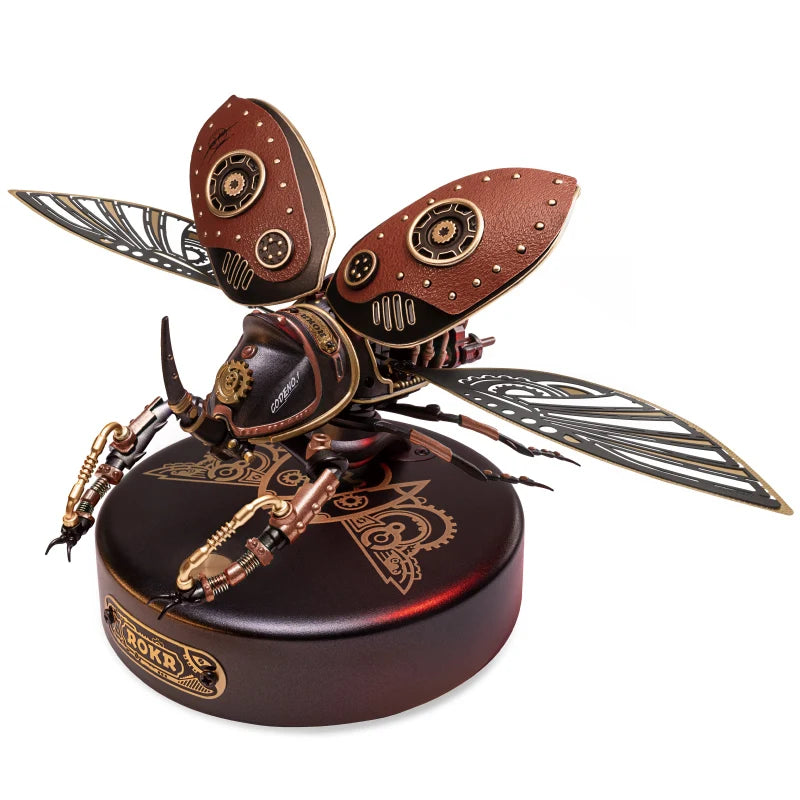 Robotime 3D Insect Models: Scorpion, Beetles, and Turtle Puzzles
