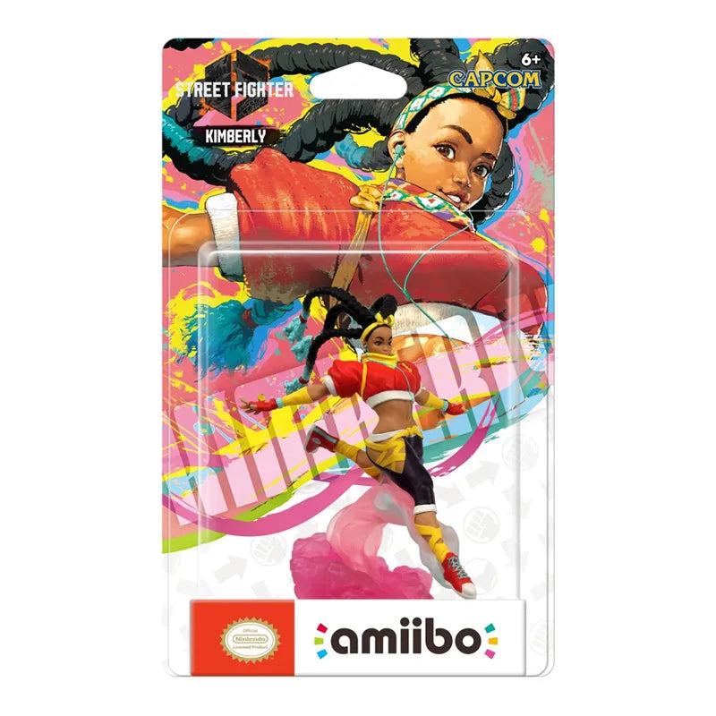 ARTSWIFT Luke Jamie Kimberly Fighter 6 Amiibo - Genuine NS Figurine