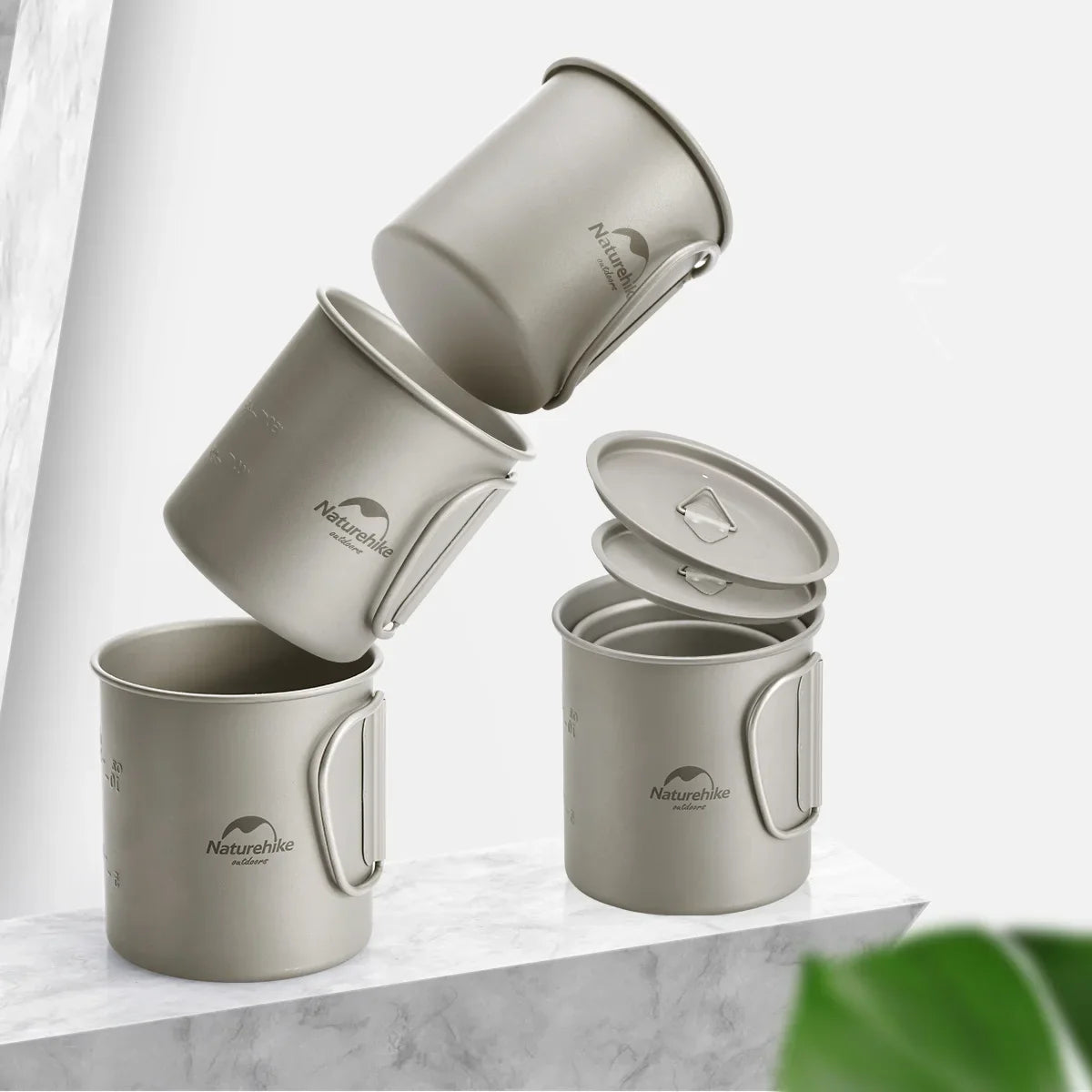 Naturehike Titanium Camping Cup - Ultralight Portable Tea Mug