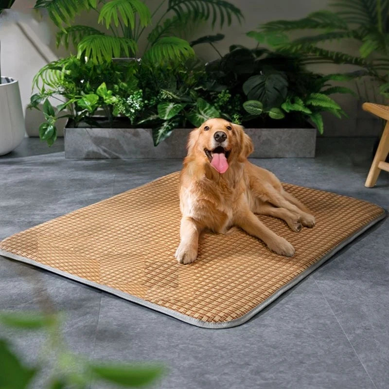 Cooling Dog Mat - Extra Large Bamboo Ice Pad for Pets