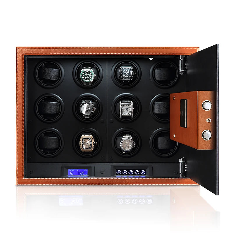 IBBETON Automatic Watch Winder - Premium Microfiber & Quiet Motor