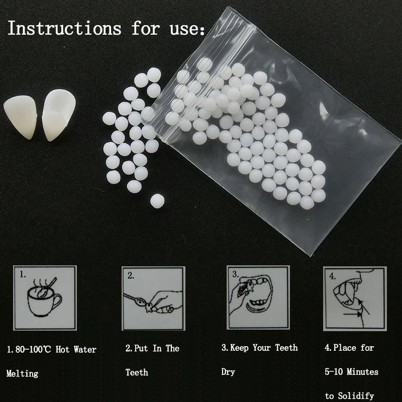 Vampire Teeth Fangs for Halloween Party Costume Cosplay Props