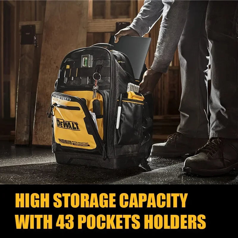 DEWALT PRO Series Tool Backpacks & 18" Rolling Tool Bag Set