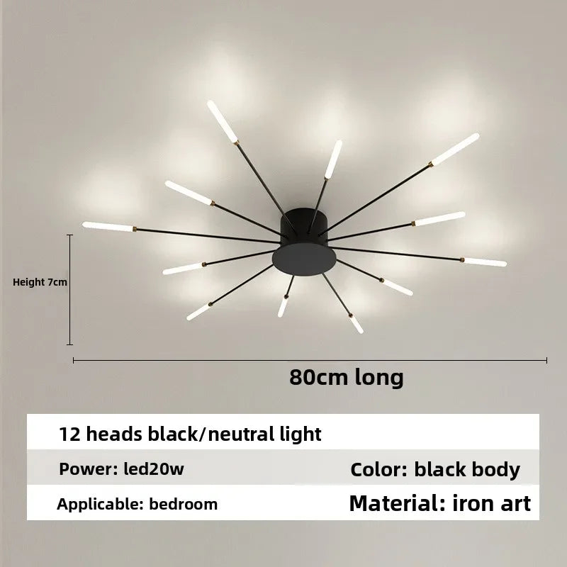 Nordic LED Ceiling Light Fixture - Modern Home Decor Lighting