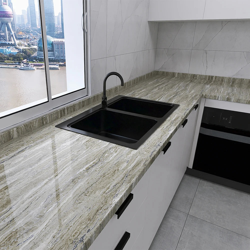 Waterproof Self-Adhesive PVC Wallpaper for Kitchen & Home Decor