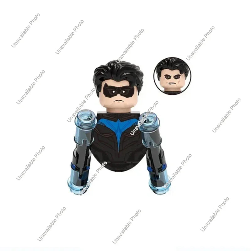 Hot Toys Mini Building Blocks Superhero Figures - Fun for All Ages