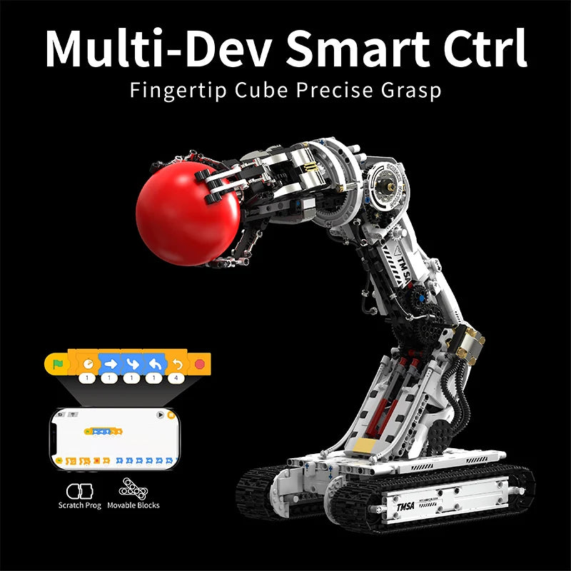 1512Pcs Robotic Arm Building Blocks Set - STEM Education Toy