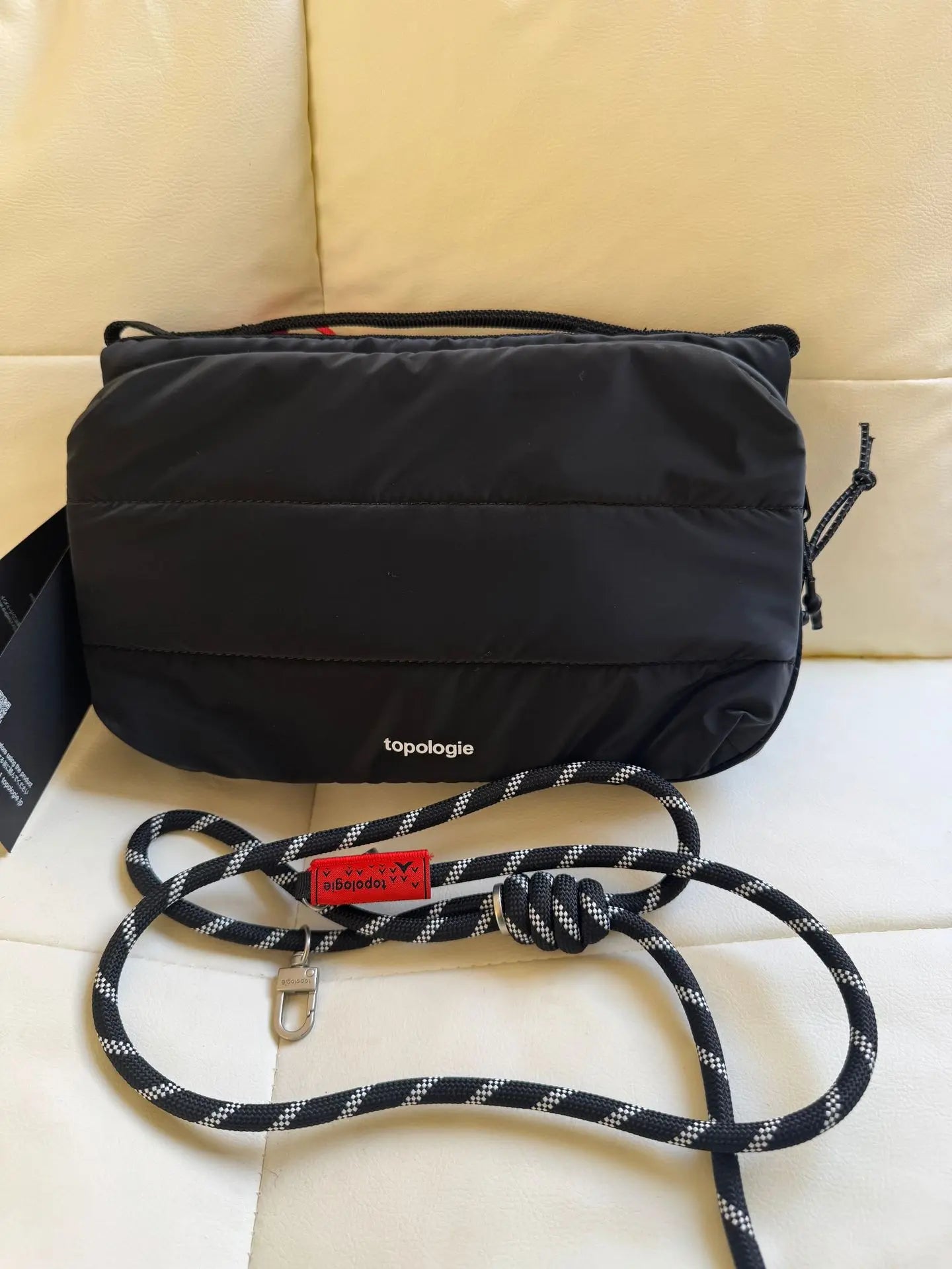 Large Capacity Nylon Water Bottle Bag - Unisex Crossbody Style