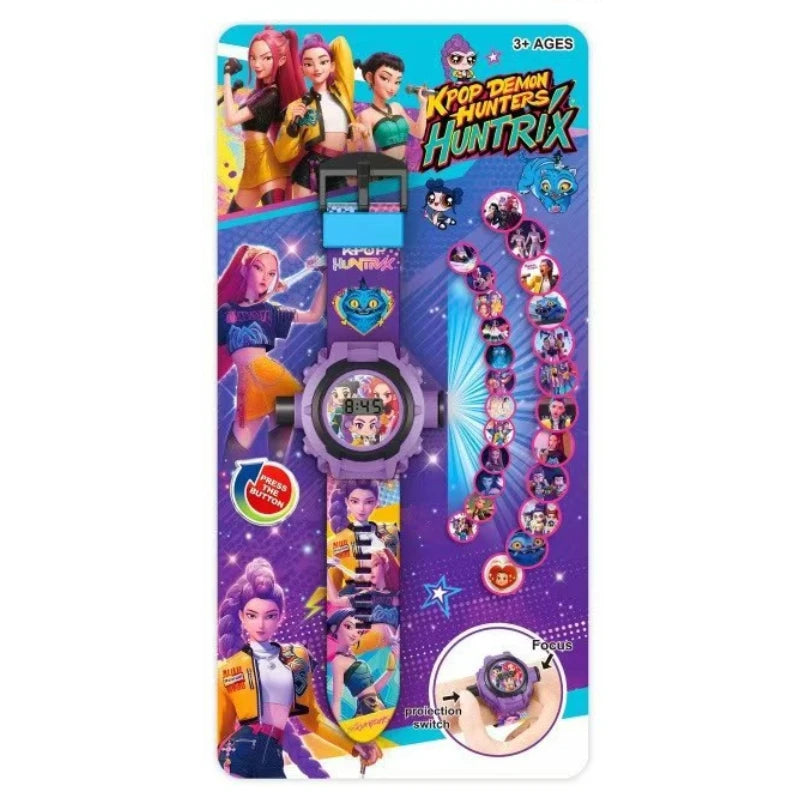 K-POP Projection Watch for Kids - 24 Fun Glowing Images