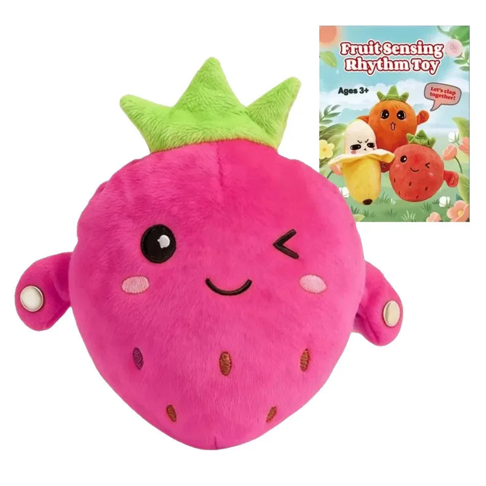 Interactive Musical Carrot Plush Toy for Parent-Child Fun