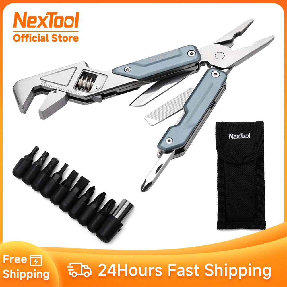 NexTool 8-in-1 Multi Tool – Versatile Folding Wrench & Pliers
