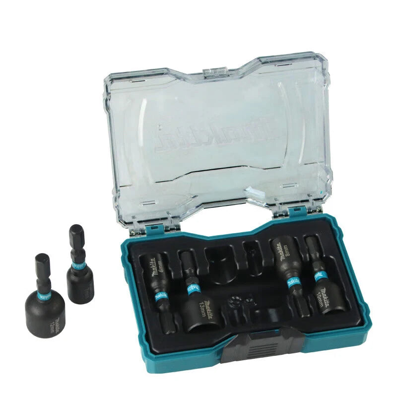 Makita E-18035 Impact Nutsetter Set - 6 Pack Power Tool Accessories