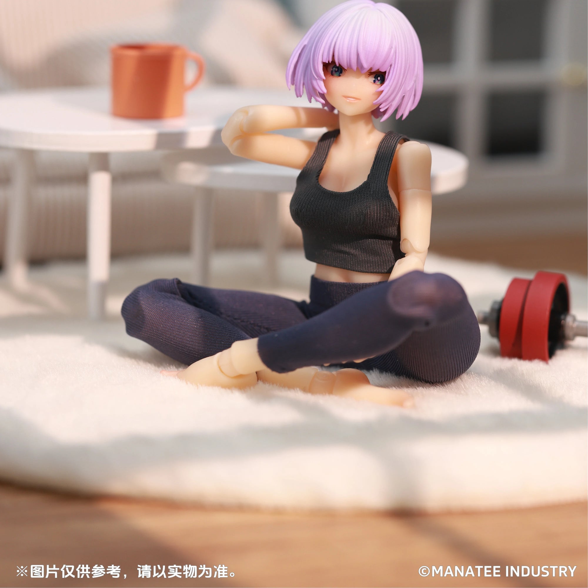 Inanna Yoga Girl 1/12 Scale Collectible Figure - Lively & Adorable