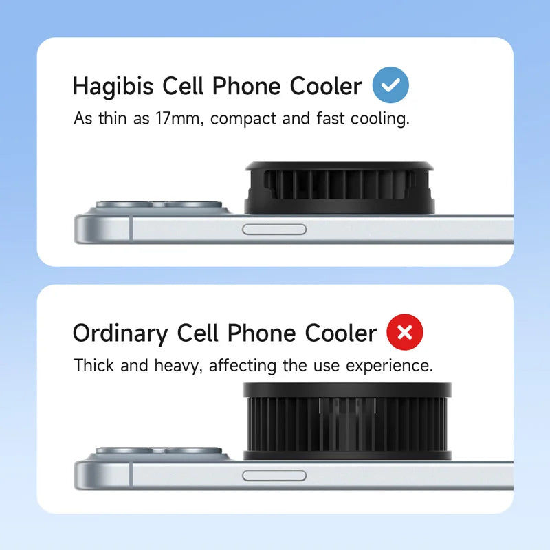 Hagibis Magnetic Phone Cooler: Ultimate Cooling for Mobile Gaming
