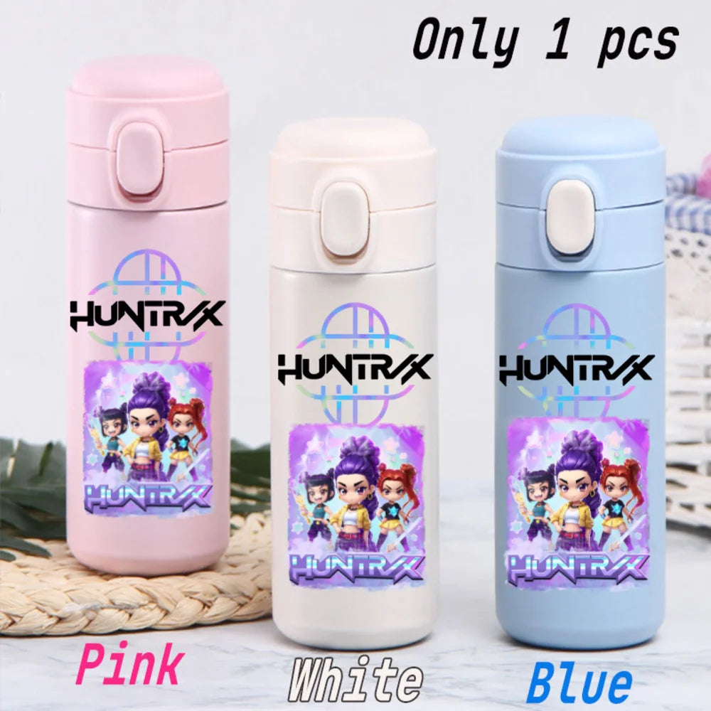 Insulated 420ML K-Pop Travel Drink Bottle - Stylish & Portable