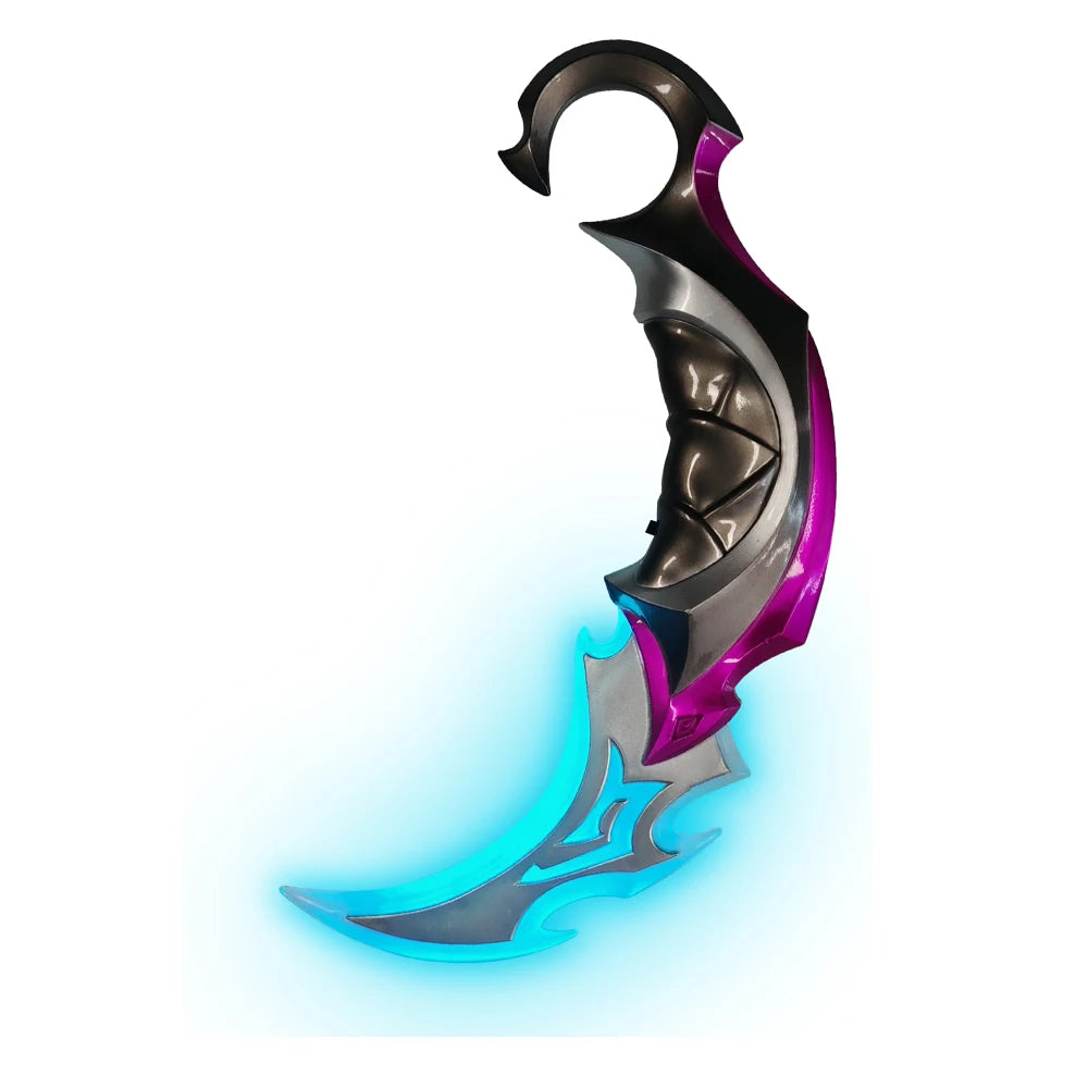 17cm LED Karambit Prop for Valorant Cosplay Events