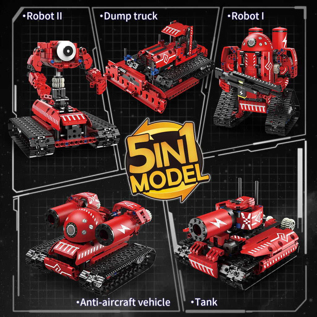 JIMITU Intelligent Robot Building Blocks - APP Remote Control Set