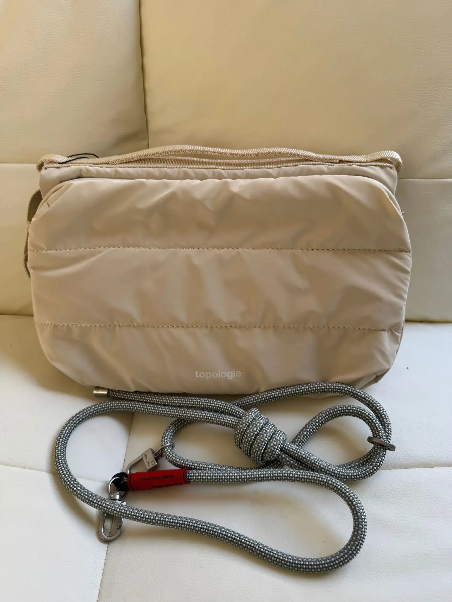 Large Capacity Nylon Water Bottle Bag - Unisex Crossbody Style