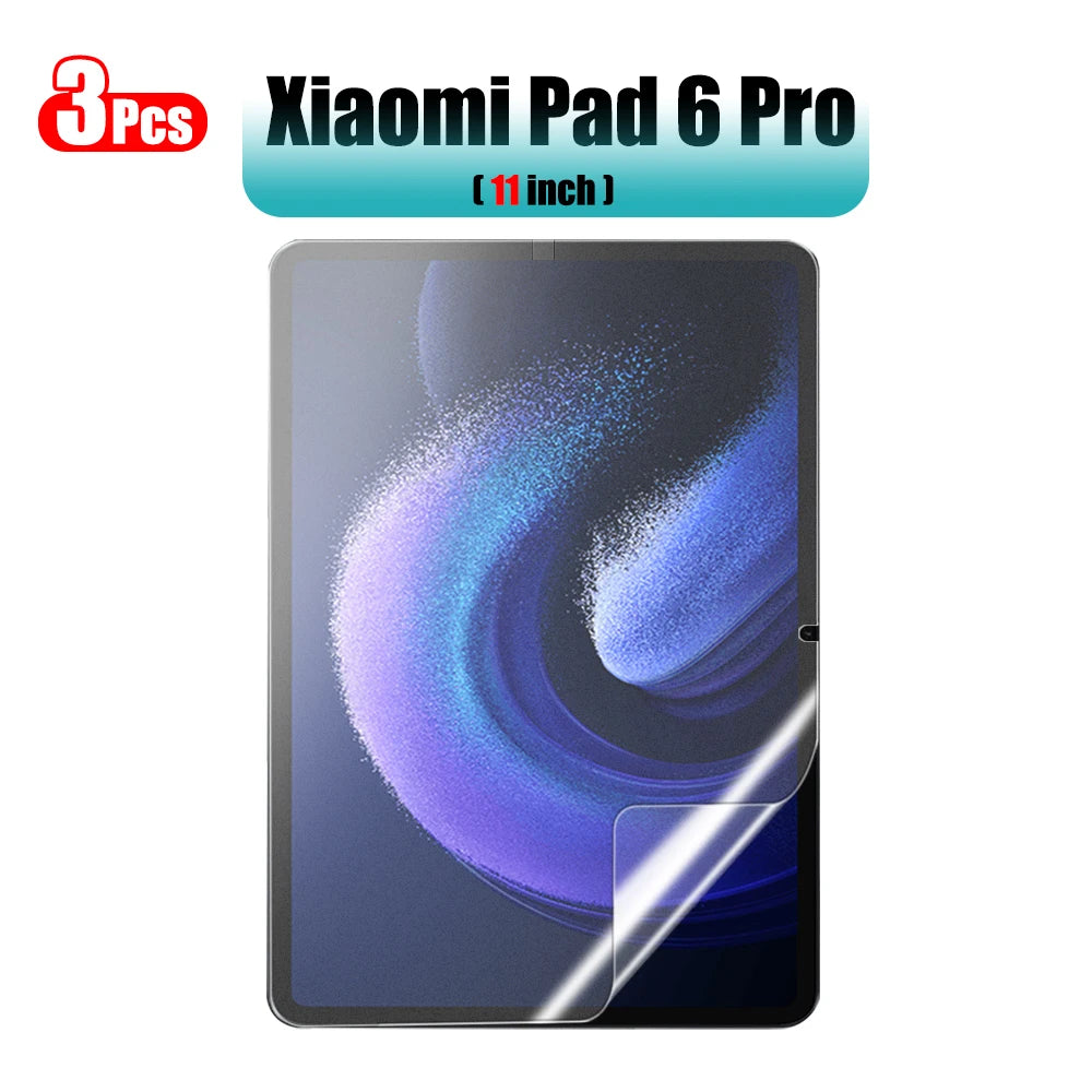 3Pcs Paper Feel Screen Protector for Xiaomi Pad 7, 6 & Pro Series