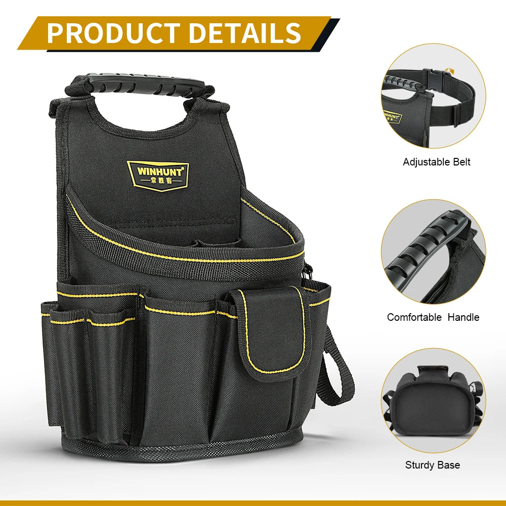 Professional Electrician Tool Pouch - Durable OXFORD Cloth Design