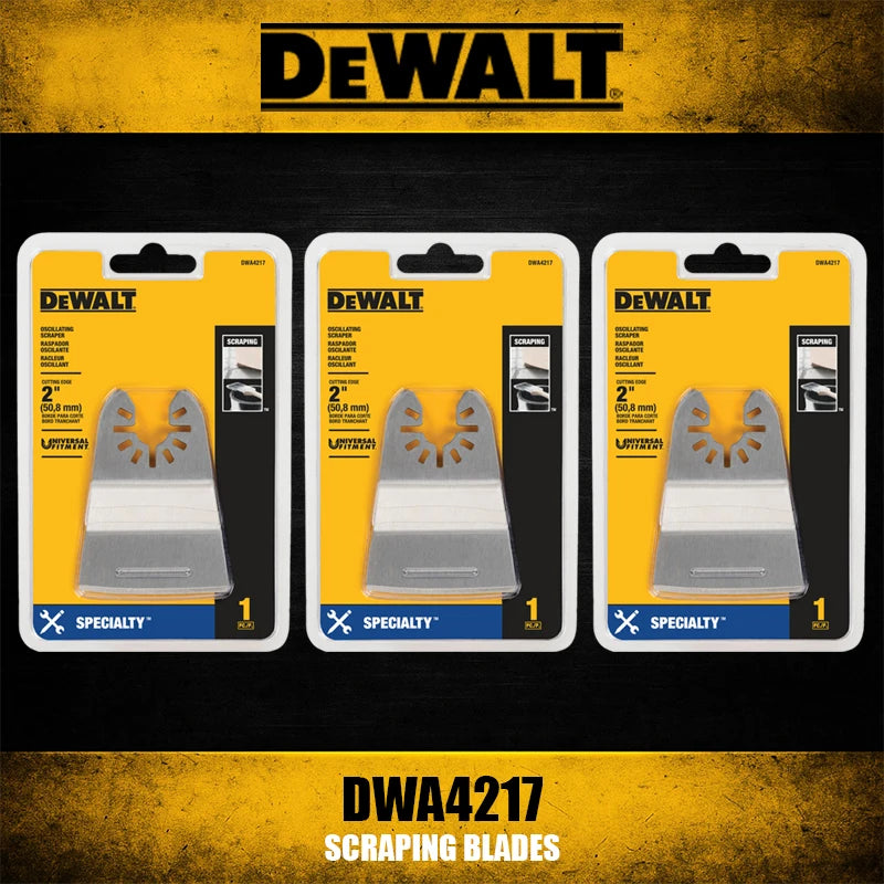 DEWALT DWA4217 Oscillating Scraping Blades - Precision & Durability