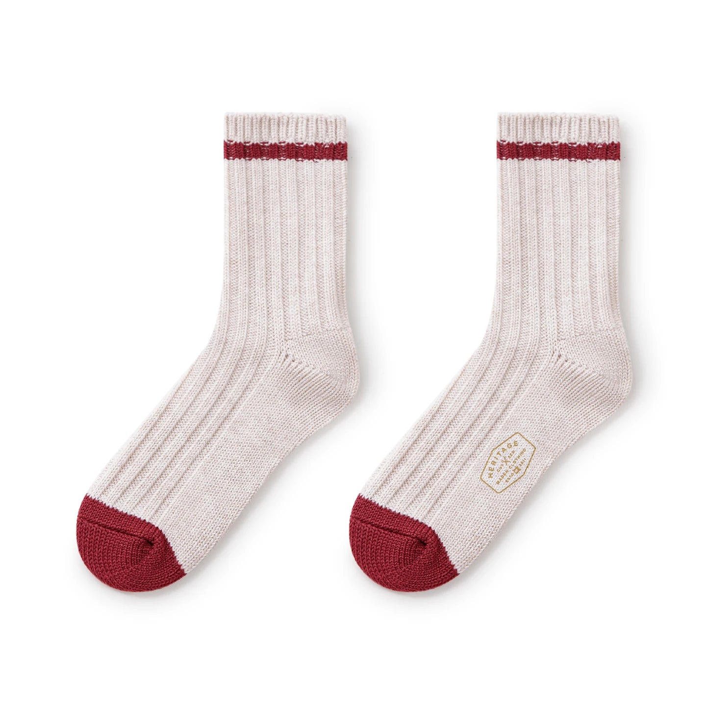 Maden Men's 3-Pack Wool Blend Thermal Mid-Calf Socks Set