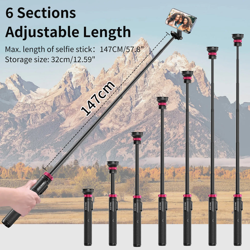 Ulanzi MT-84 Magnetic Smartphone Tripod with Bluetooth Controller