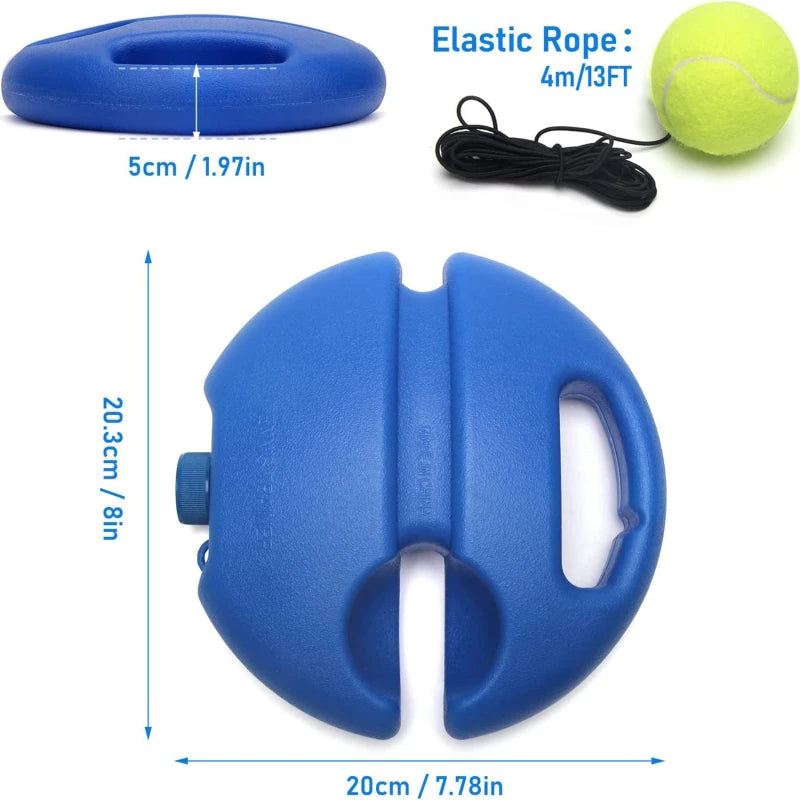 Adjustable Tennis & Pickleball Rebound Trainer for Solo Practice