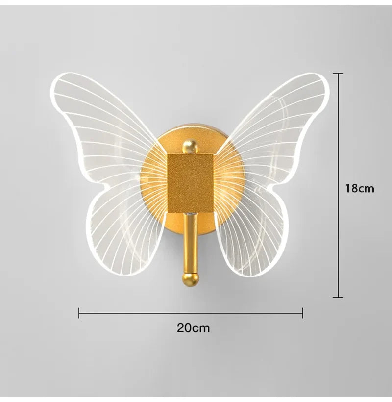 Luxury Modern Acrylic Butterfly Spiral Chandelier - Elegant Home Lighting