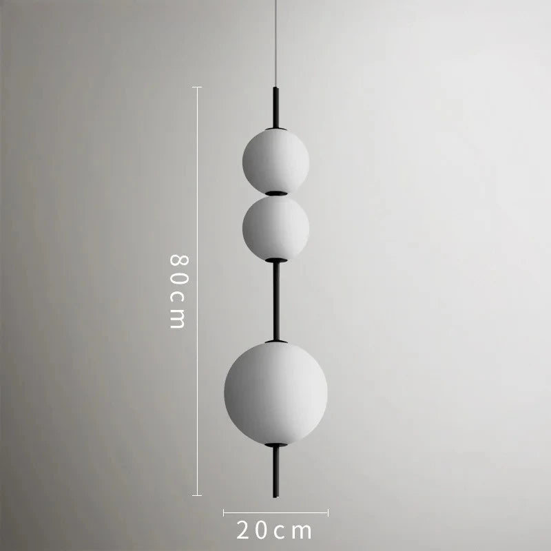 Nordic Minimalist LED Chandelier - Modern Pendant Light for Dining & Bedroom