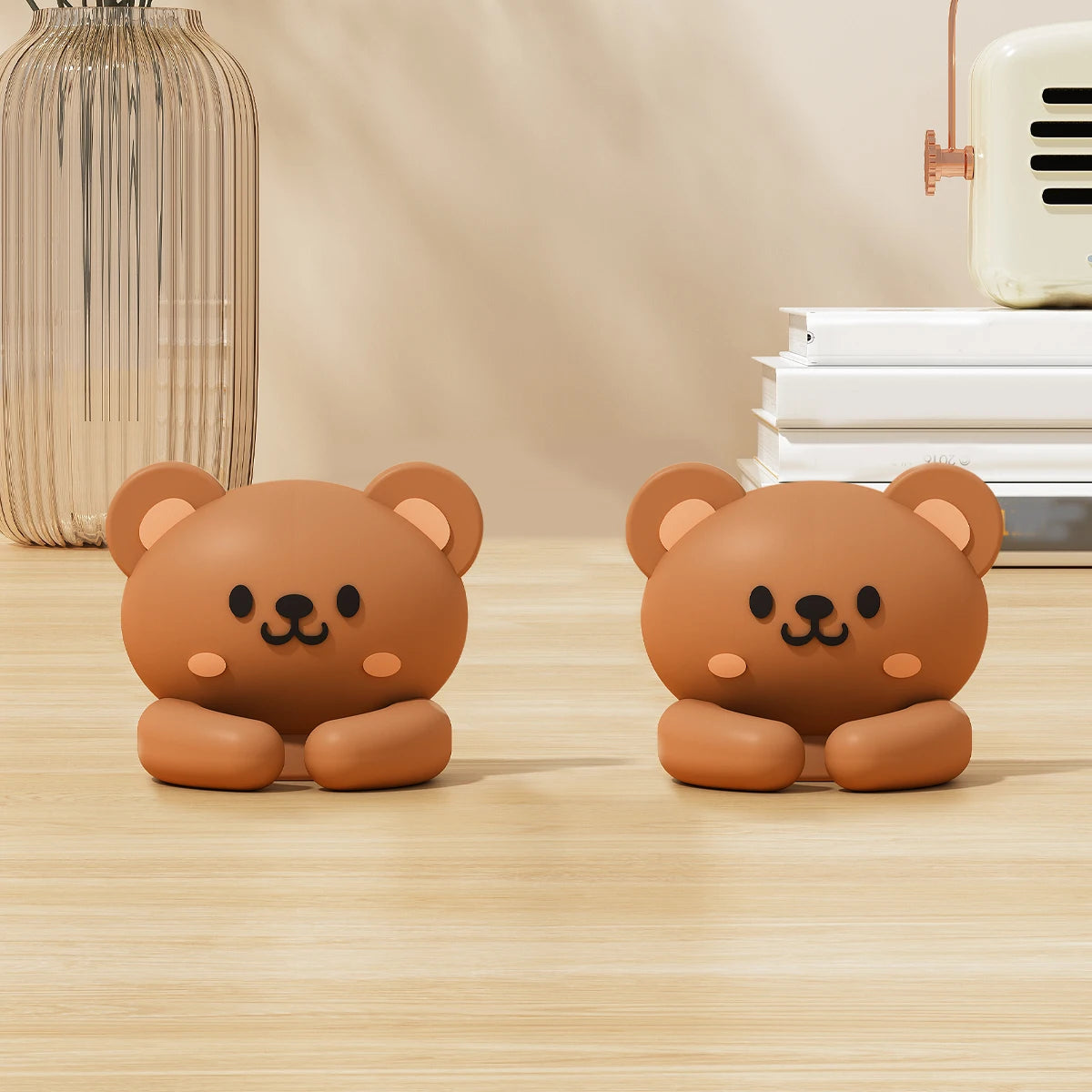 Cute Capybara Cable Managers - Self-Adhesive Organizer Clips