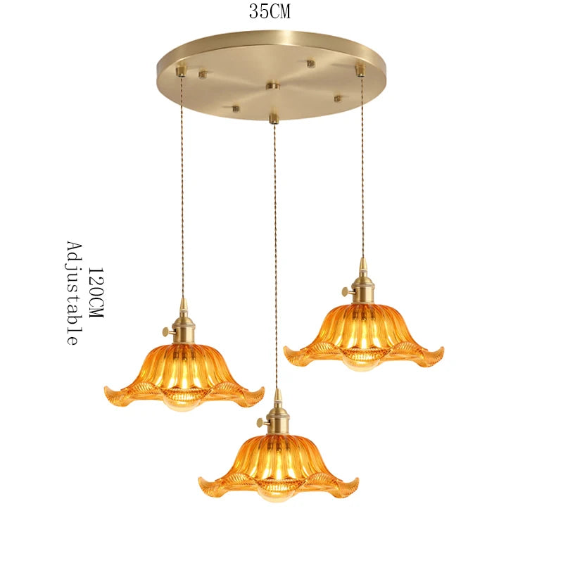 Stylish Glass Pendant Light for Dining Room & Restaurant Décor