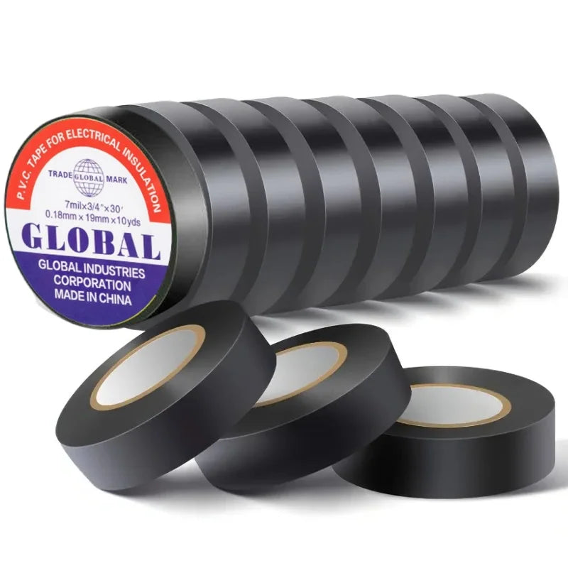 50m High-Temperature Resistant Rubber Electrical Tape for DIY & Industrial Use