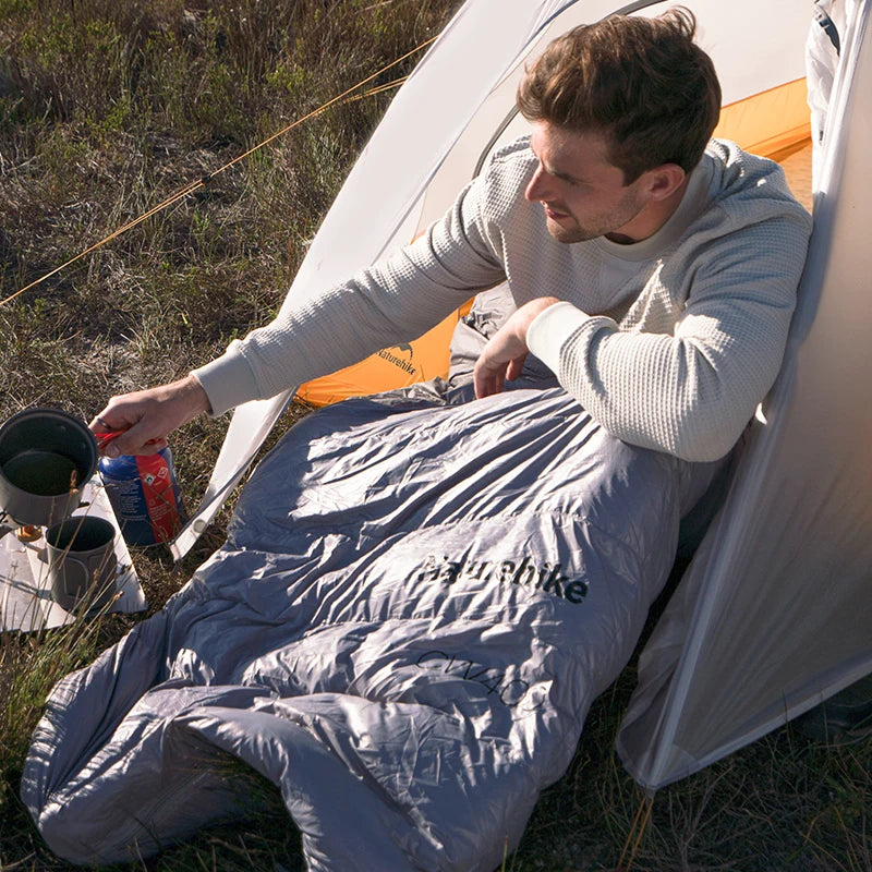 Naturehike Lightweight Duck Down Sleeping Bag for Cold Winter Camping