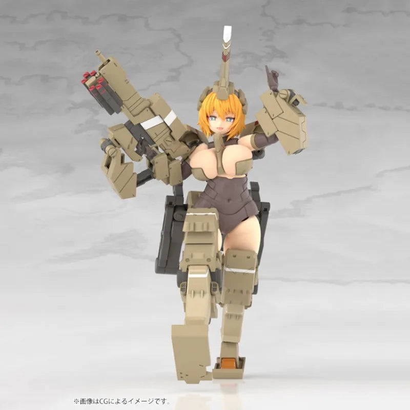 Kotobukiya Kagutsuchi Kou Action Figure - Anime Girl Doll Model Kit