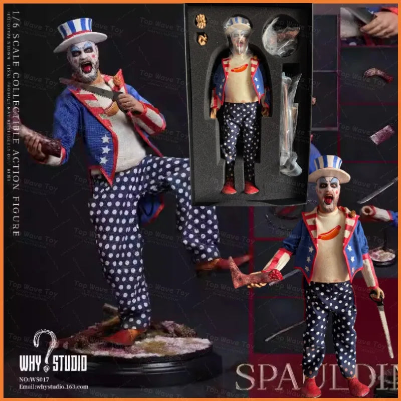 1/6 Scale Spaulding Action Figure - Premium Movie Collectible Toy