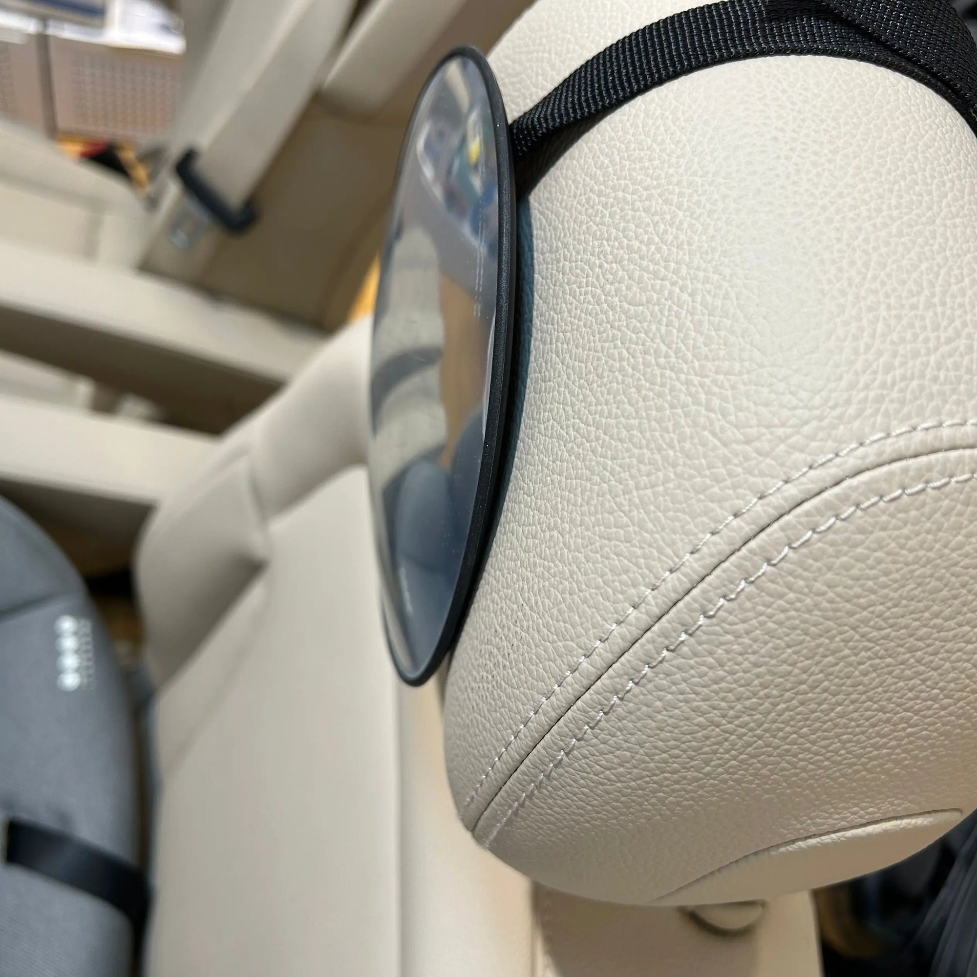 Shatterproof Baby Car Mirror - Wide Crystal Clear View for Safety