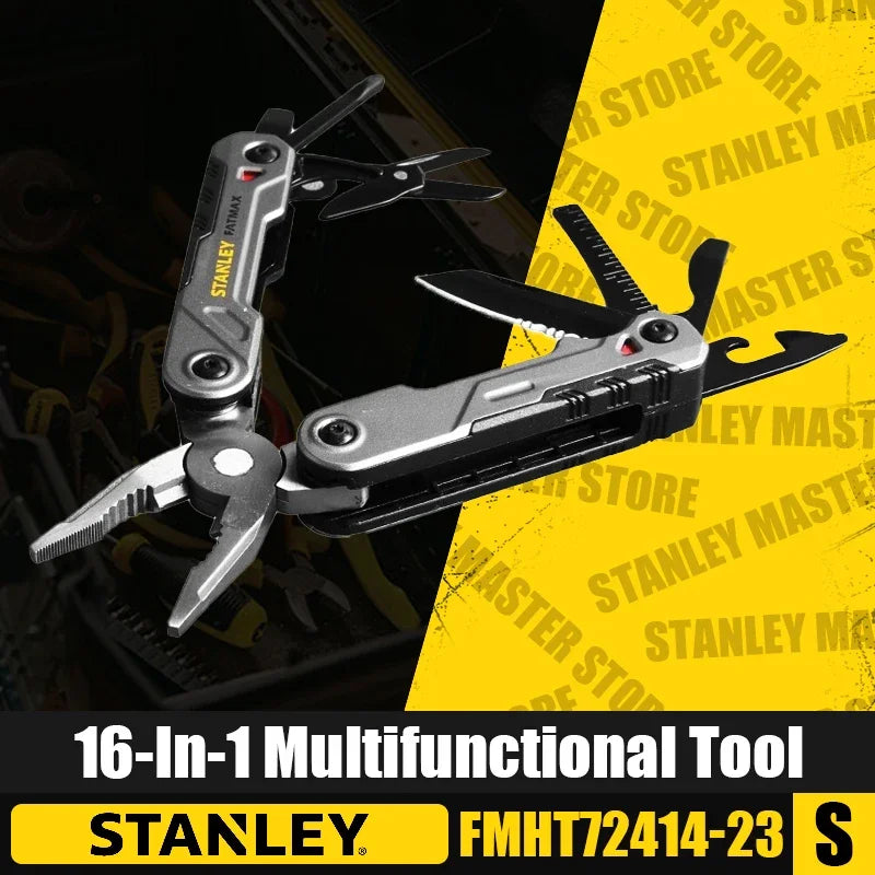 STANLEY 16-in-1 Compact Multifunctional Tool - Versatile Hand Tool