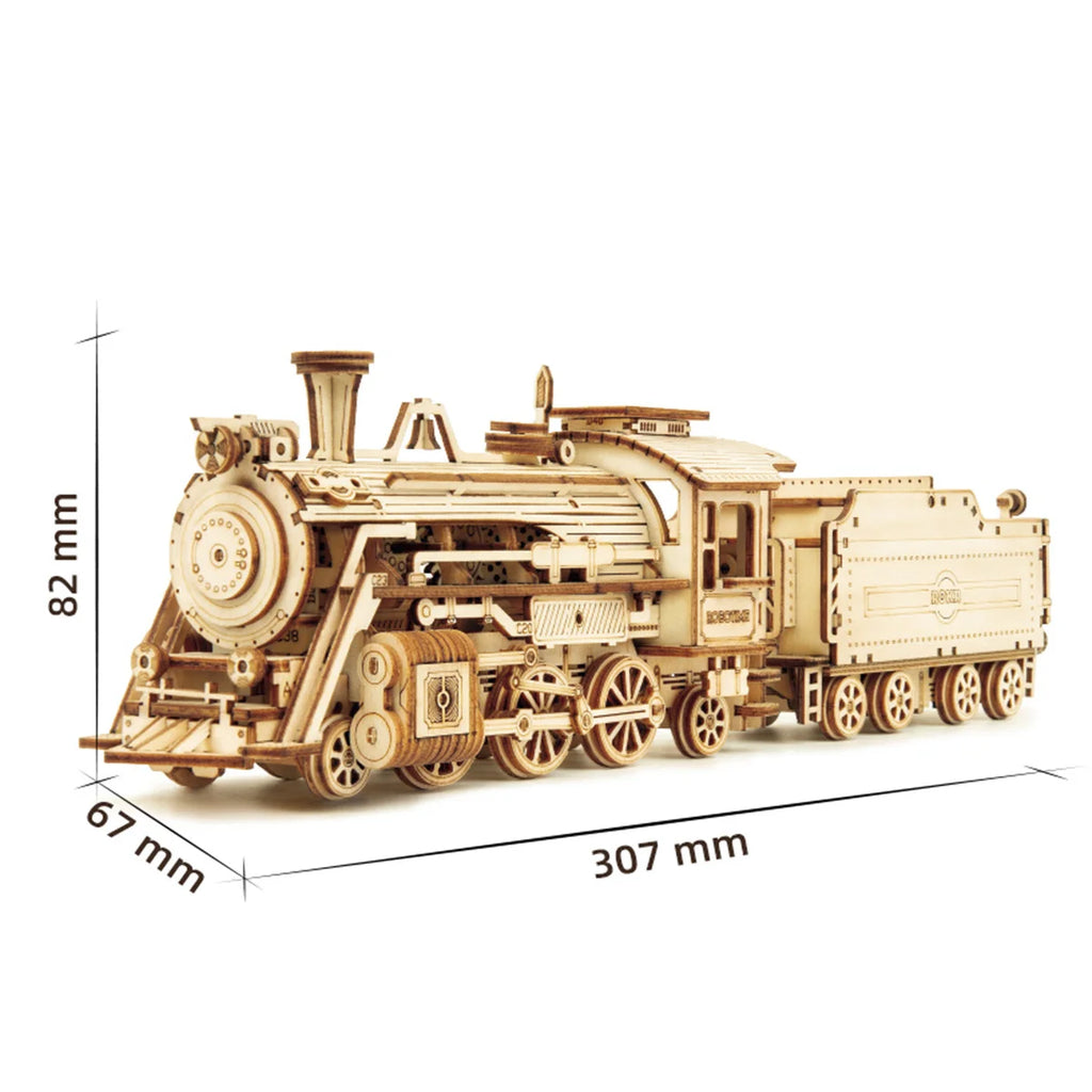 Robotime 3D Wooden Classic Car Model Building Kit - Vintage Design